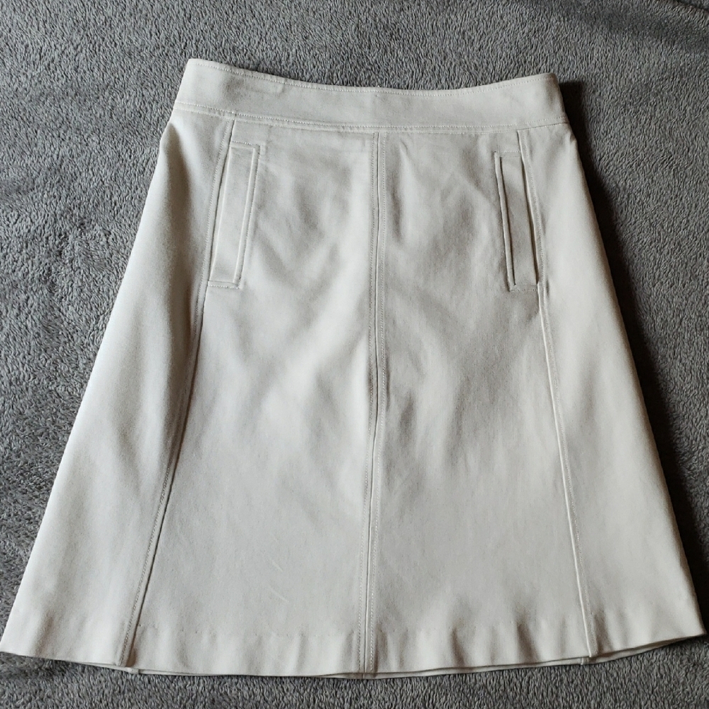 Joe Fresh Classic Cream A-Line Skirt